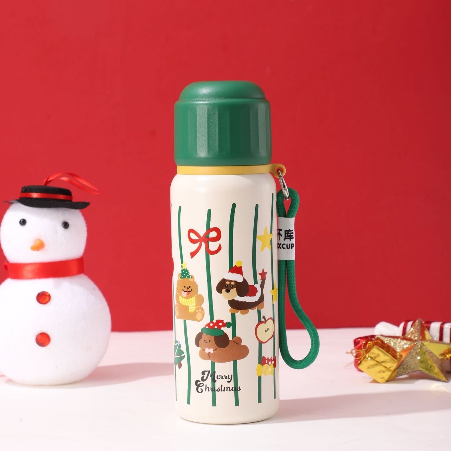 Christmas Thermos Cup